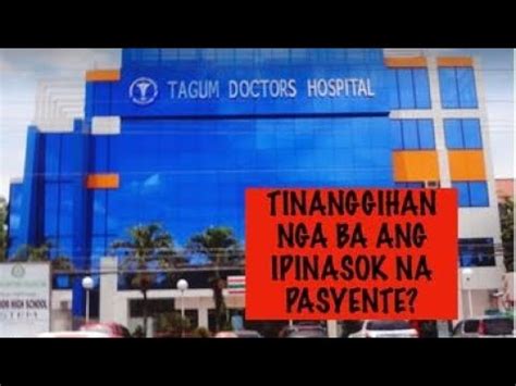 Mga video ng tagum doctors hospital.